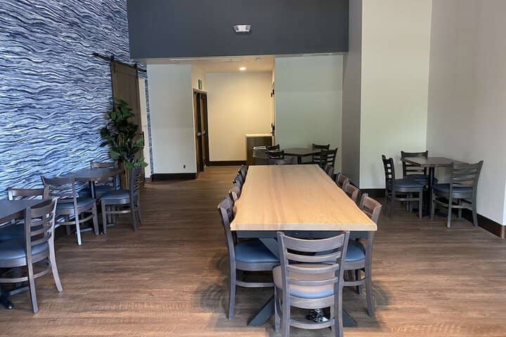 Breakfast area